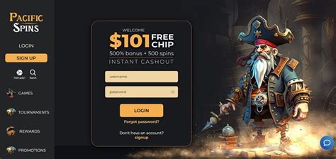 pacific spin bonus code